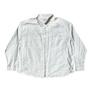 Outerknown Utility Shirt Jacket White